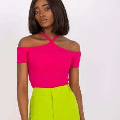 Rue Paris Seila ribbipaita fuksia