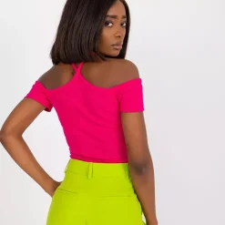 Rue Paris Seila ribbipaita fuksia