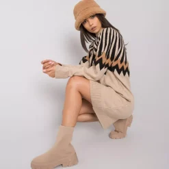 Rue Paris Shereen neulemekko beige