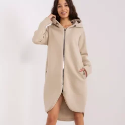 Rue Paris Tina hupparitakki vaalea beige
