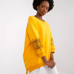Rue Paris Torino trikoopaita mustard