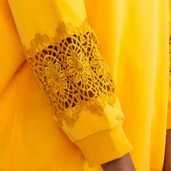 Rue Paris Torino trikoopaita mustard