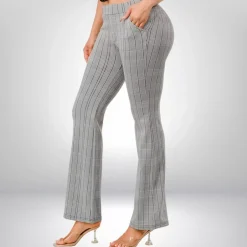 ShoSho Belle housut v.harmaa/tweed