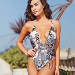 Stylish Swimwear käännettävä uimapuku