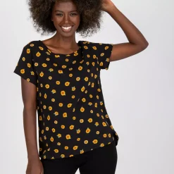 Sublevel Sunflower toppi musta
