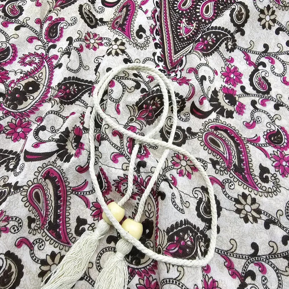 Sumel Paisley kaftaani fuksia/ruskea