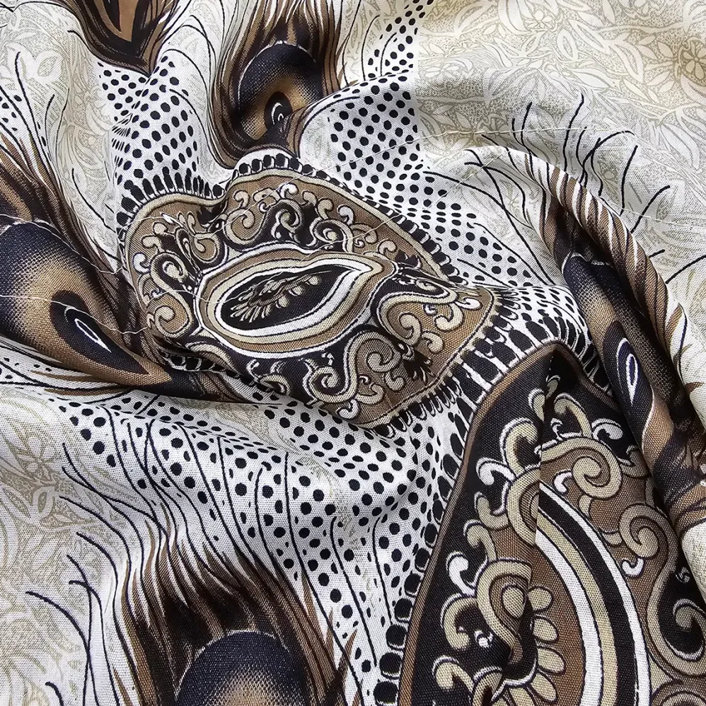 Sumel Peacock kaftaani ruskea