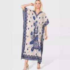 Sumel Peacock kaftaani sininen