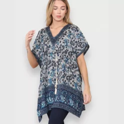 Sumel Twine tunika navy