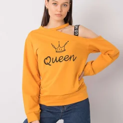 The Fancy Glenda Queen trikoopaita mustard