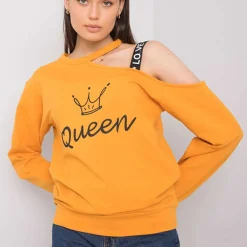 The Fancy Glenda Queen trikoopaita mustard