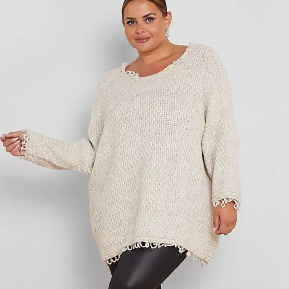 TLL Alexxa neulepaita beige