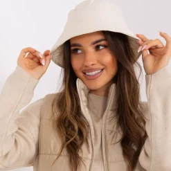 Topattu kalastajanhattu beige