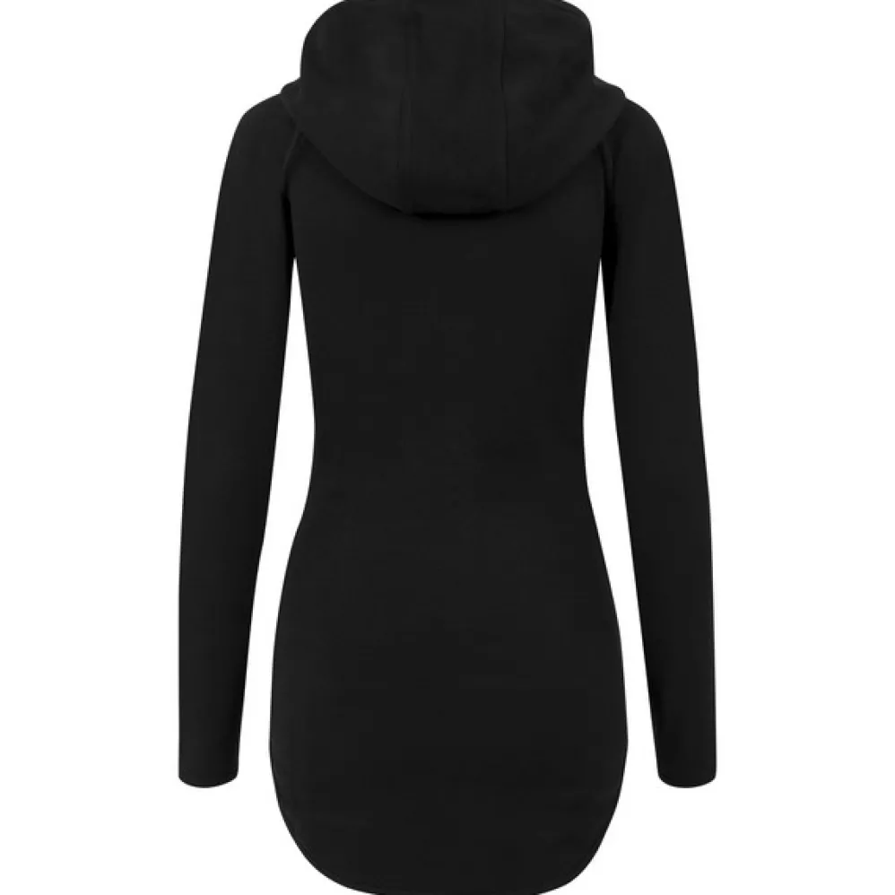 Urban Classics Athletic Interlock Zip Hoody musta