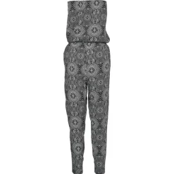 Urban Classics Bandeau jumpsuit kuviollinen