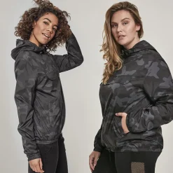 Urban Classics Camo Pull Over takki dark camo