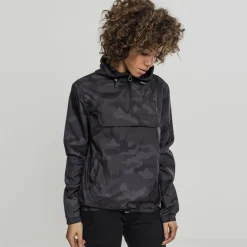 Urban Classics Camo Pull Over takki dark camo