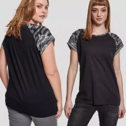 Urban Classics CT Raglan t-paita musta