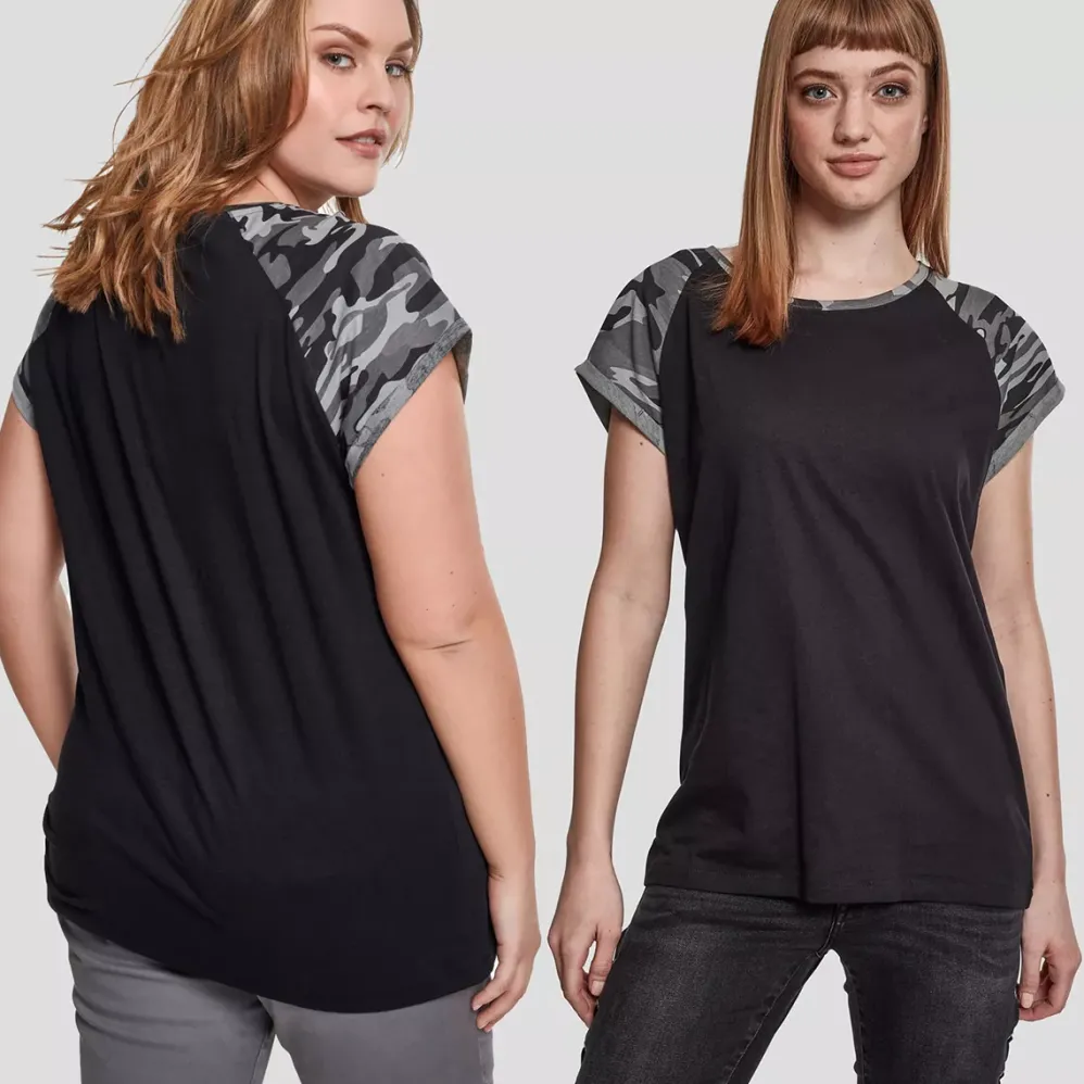 Urban Classics CT Raglan t-paita musta