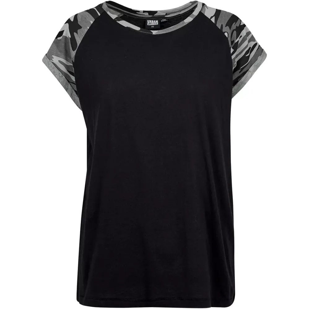 Urban Classics CT Raglan t-paita musta