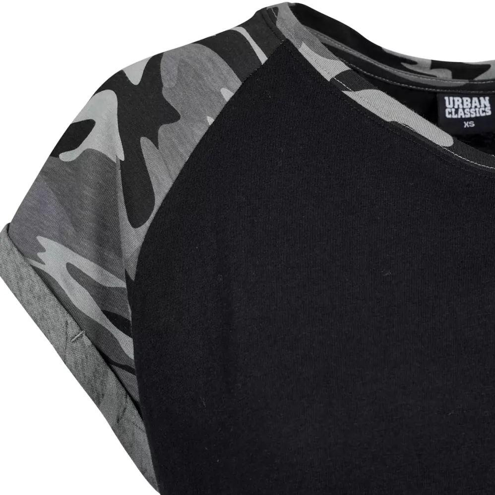 Urban Classics CT Raglan t-paita musta