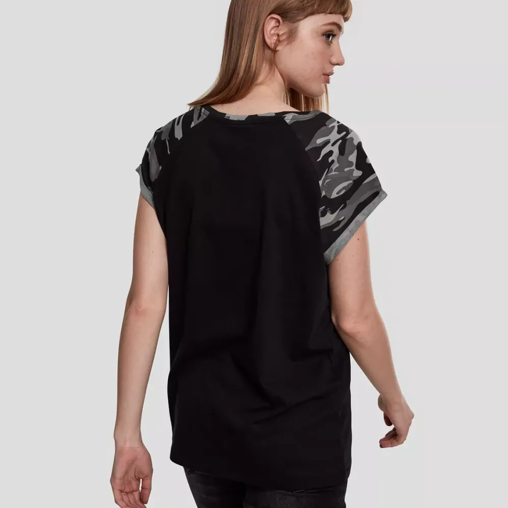 Urban Classics CT Raglan t-paita musta