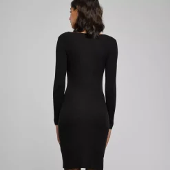 Urban Classics Cut Out ribbimekko musta