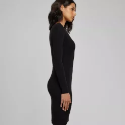 Urban Classics Cut Out ribbimekko musta