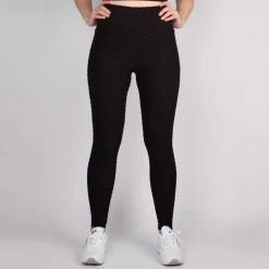 Urban Classics Honeycomb leggingsit musta