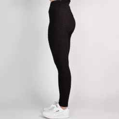 Urban Classics Honeycomb leggingsit musta