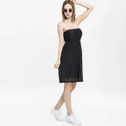 Urban Classics Laces mekko musta