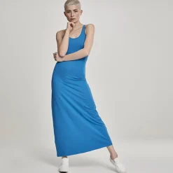 Urban Classics Long Racer Back mekko sininen