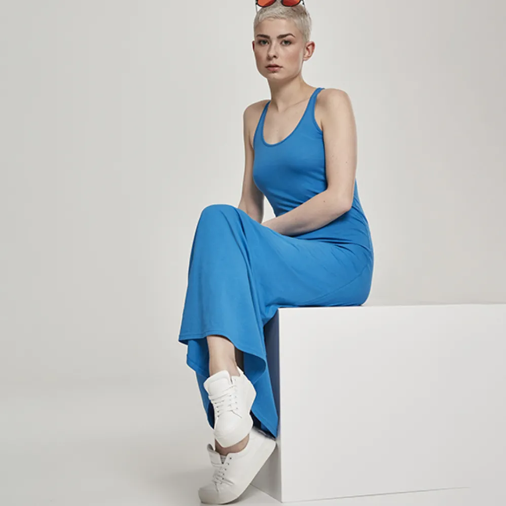 Urban Classics Long Racer Back mekko sininen