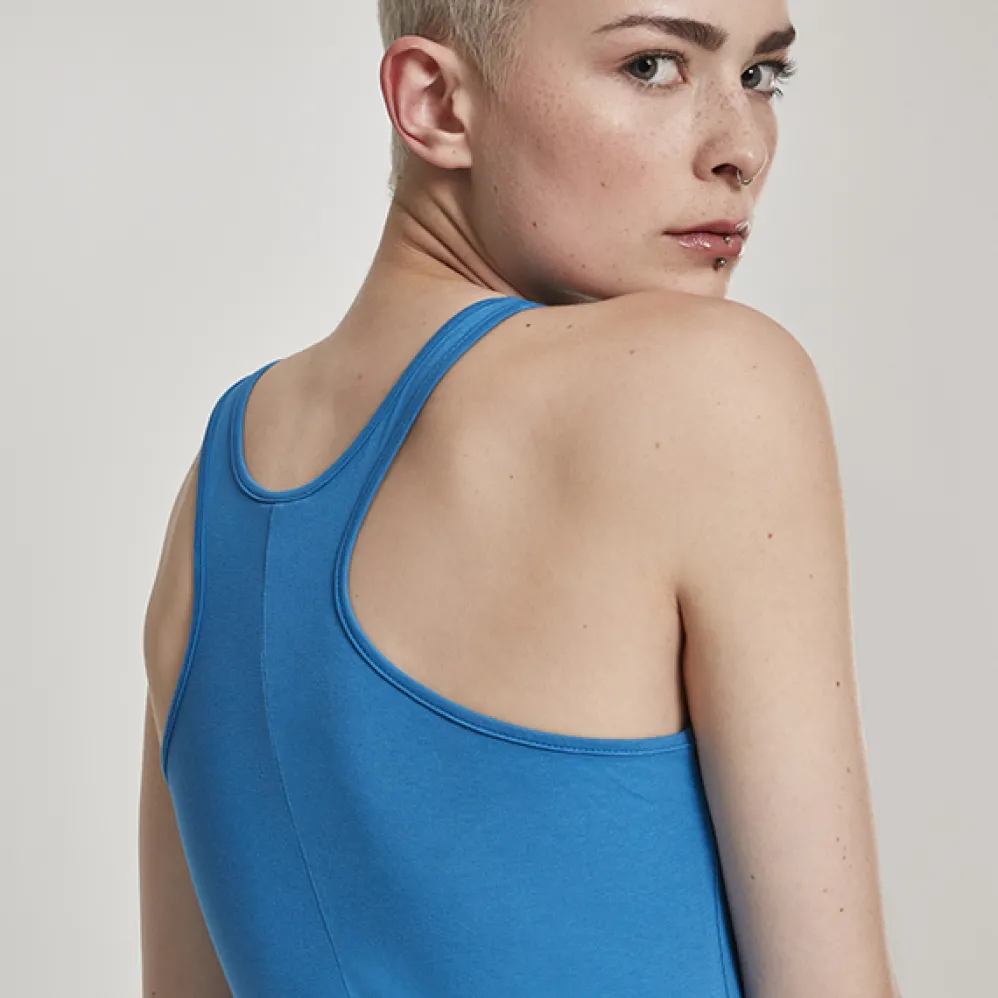 Urban Classics Long Racer Back mekko sininen