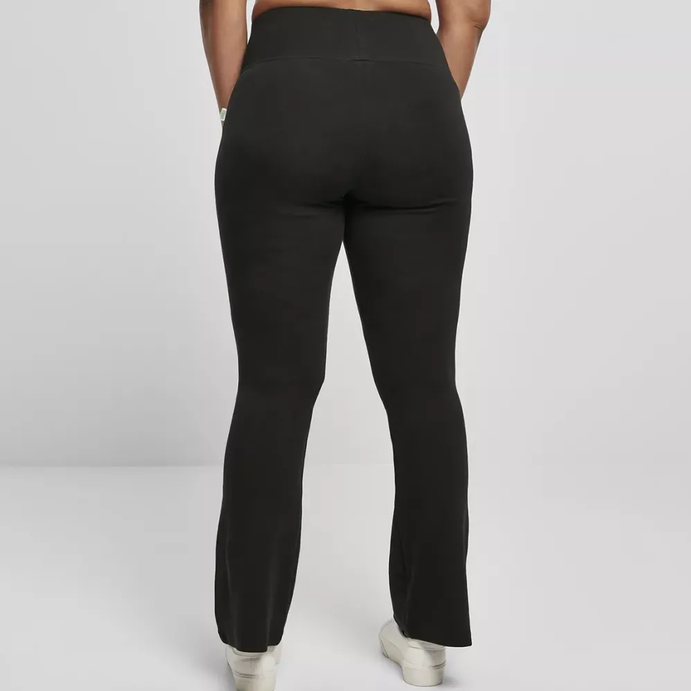 Urban Classics Organic Interlock housut musta
