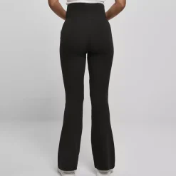 Urban Classics Organic Interlock housut musta