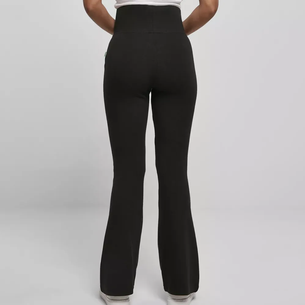 Urban Classics Organic Interlock housut musta