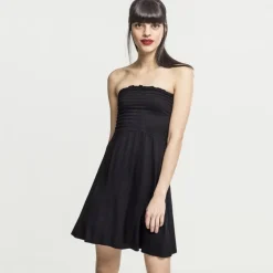 Urban Classics Smoke Bandeau mekko musta