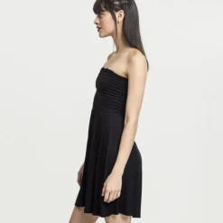 Urban Classics Smoke Bandeau mekko musta
