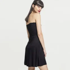 Urban Classics Smoke Bandeau mekko musta
