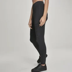 Urban Classics Tech Biker leggingsit musta