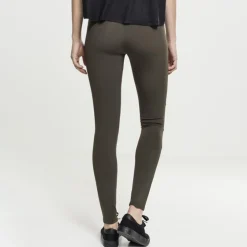 Urban Classics Tech Mesh leggingsit oliivi