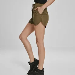 Urban Classics Viscose Resort shortsit oliivi