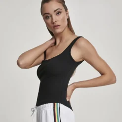 Urban Classics Wide Neck toppi musta