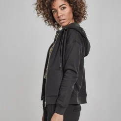 Urban Classics Zip hoody musta