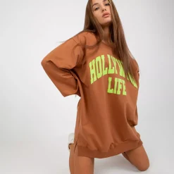Vikki Danae trikoopaita ruskea