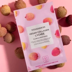 Vitamasque Vegan Collagen Lychee kangasnaamio 21 ml