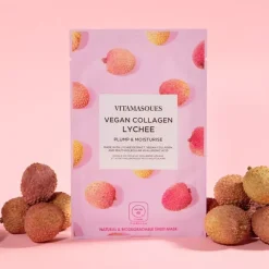 Vitamasque Vegan Collagen Lychee kangasnaamio 21 ml