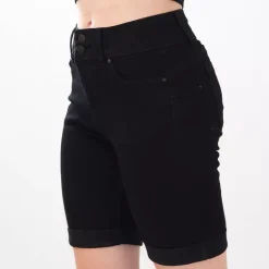 Wax Jean Edie farkkushortsit musta
