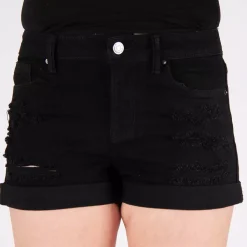 Wax Jean Evelina farkkushortsit musta